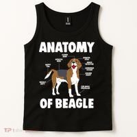 Anatomy Of A Beagle Meaningful Gift Tank Top thumb 2