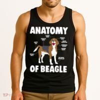 Anatomy Of A Beagle Meaningful Gift Tank Top thumb 3