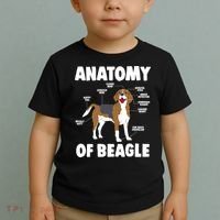 Anatomy Of A Beagle Meaningful Gift Toddler T-Shirt thumb 2