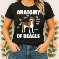Anatomy Of A Beagle Meaningful Gift Women's T-Shirt thumb 2