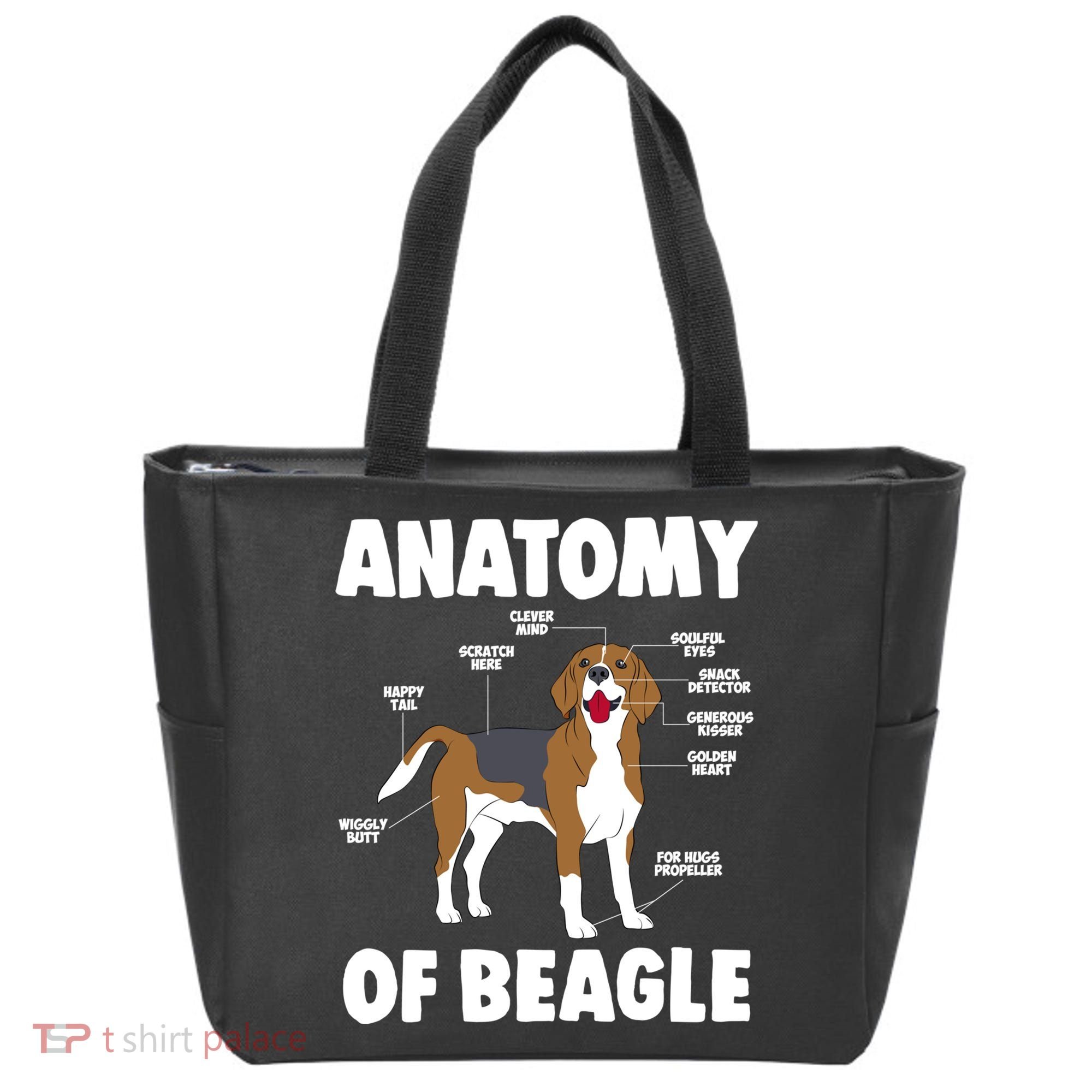 Anatomy Of A Beagle Meaningful Gift Tote Bag