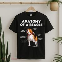 Anatomy of a Beagle Funny Beagle Dog Lover T-Shirt thumb 2