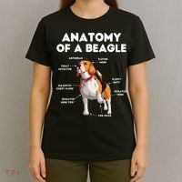 Anatomy of a Beagle Funny Beagle Dog Lover T-Shirt thumb 4