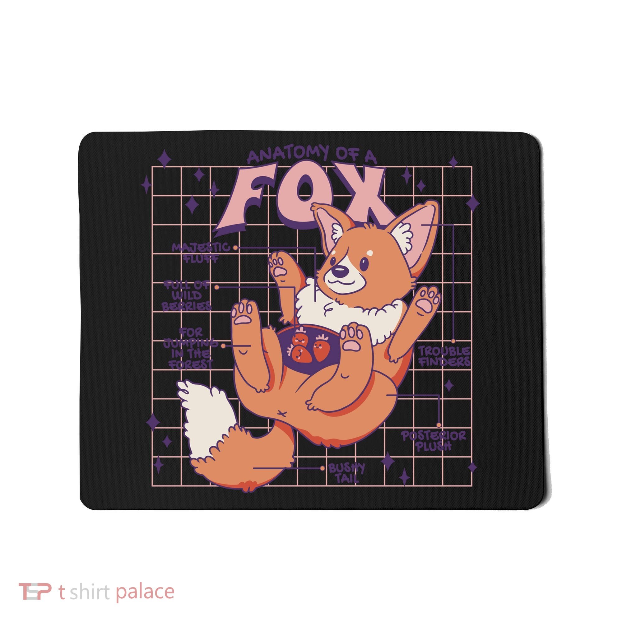 Anatomy Of A Fox Mousepad