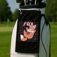 Anatomy Of A Fox Golf Towel thumb 2