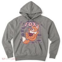 Anatomy Of A Fox Hoodie thumb 0