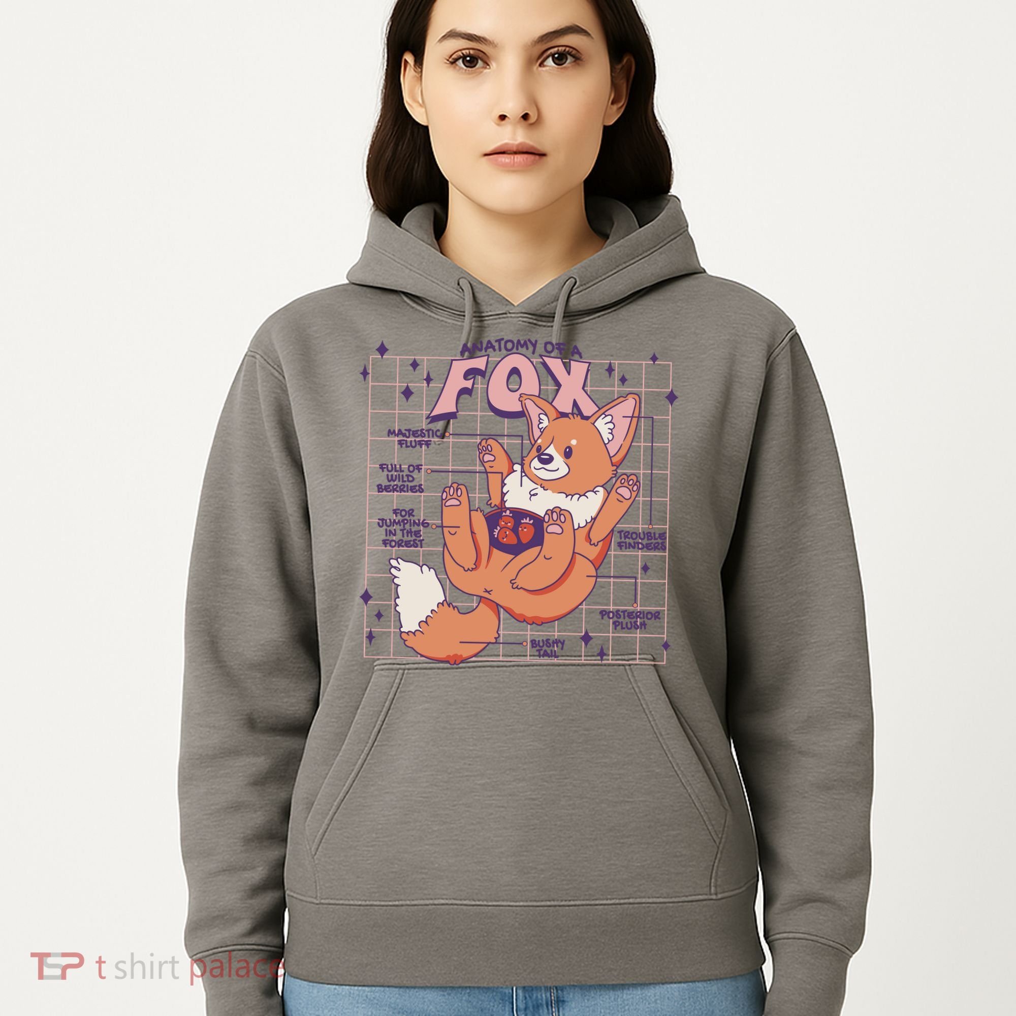 Anatomy Of A Fox Hoodie