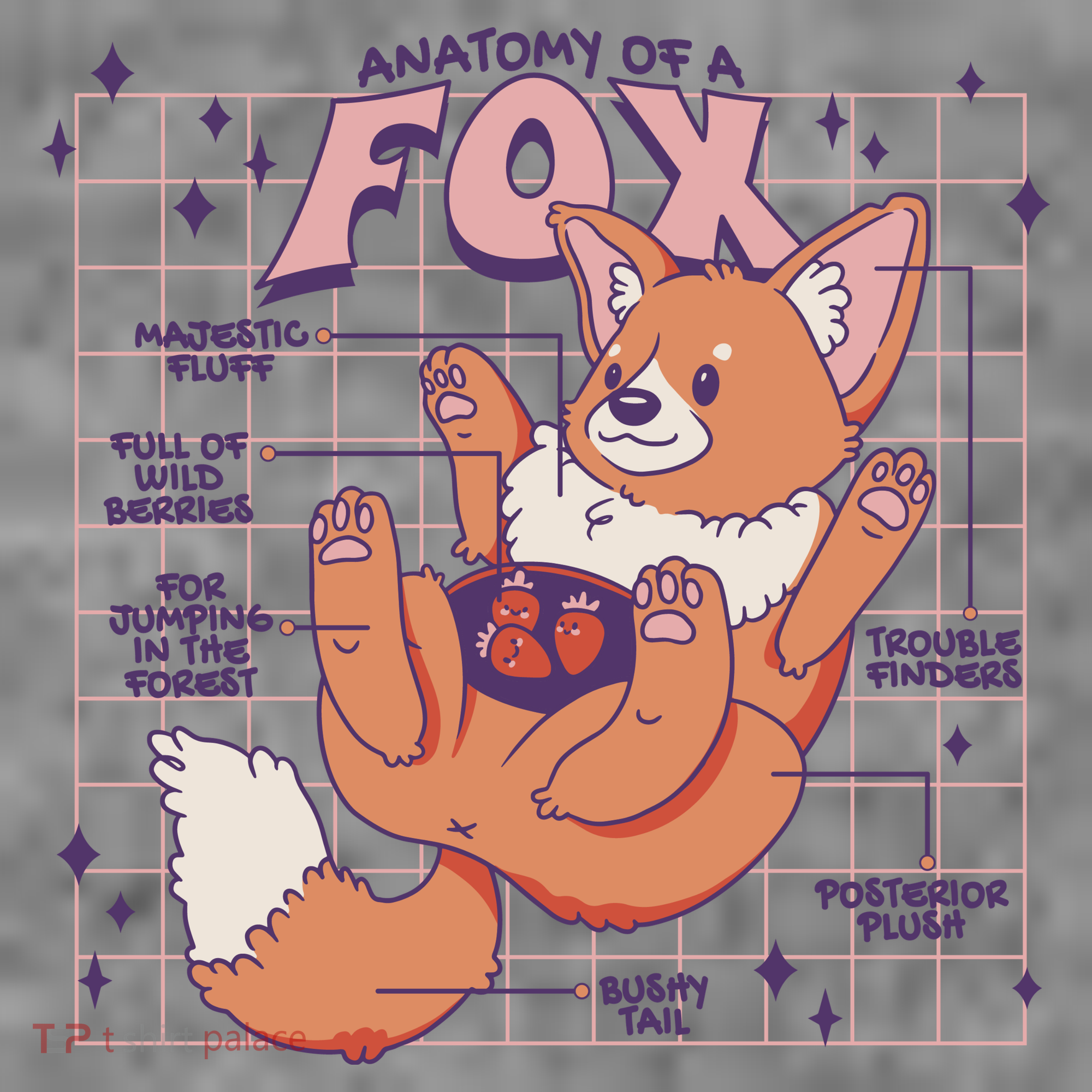 Anatomy Of A Fox Hoodie