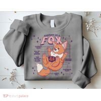 Anatomy Of A Fox Sweatshirt thumb 2
