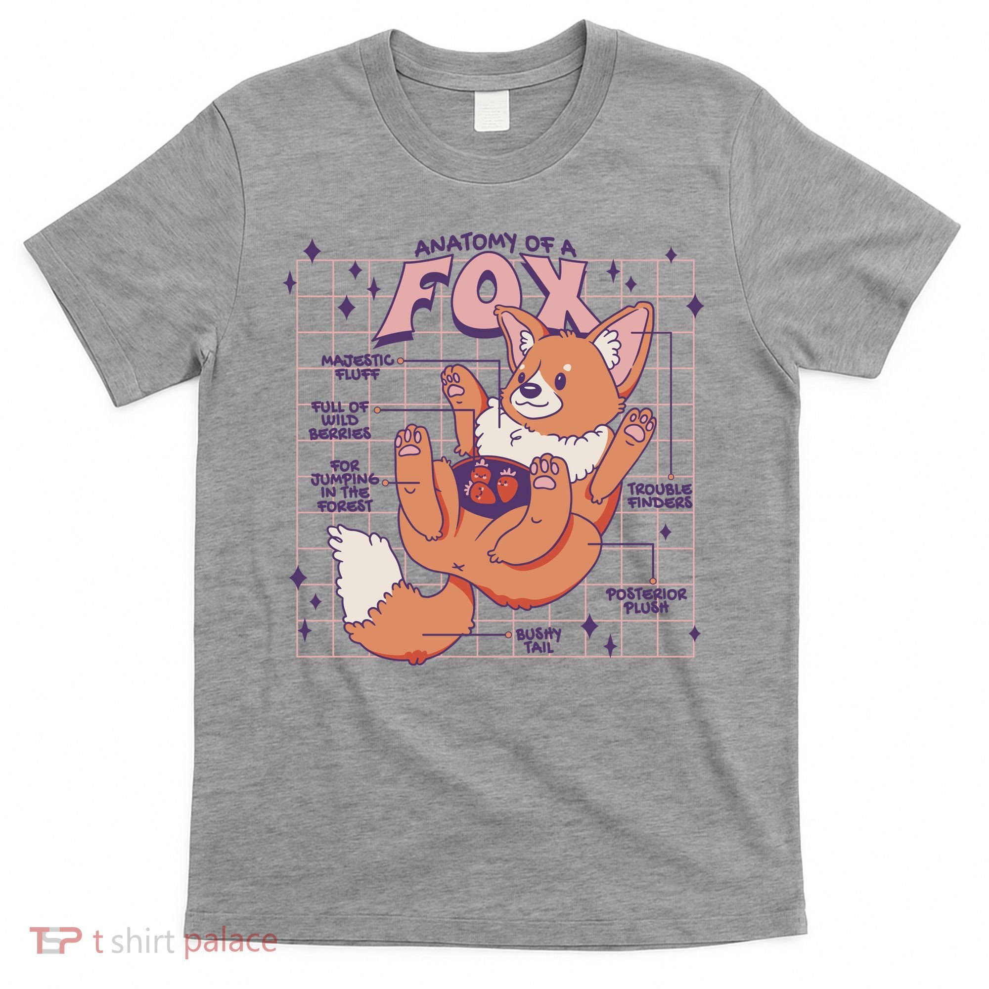 Anatomy Of A Fox T-Shirt