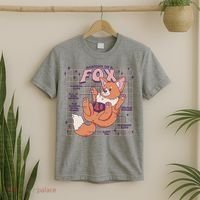 Anatomy Of A Fox T-Shirt thumb 2
