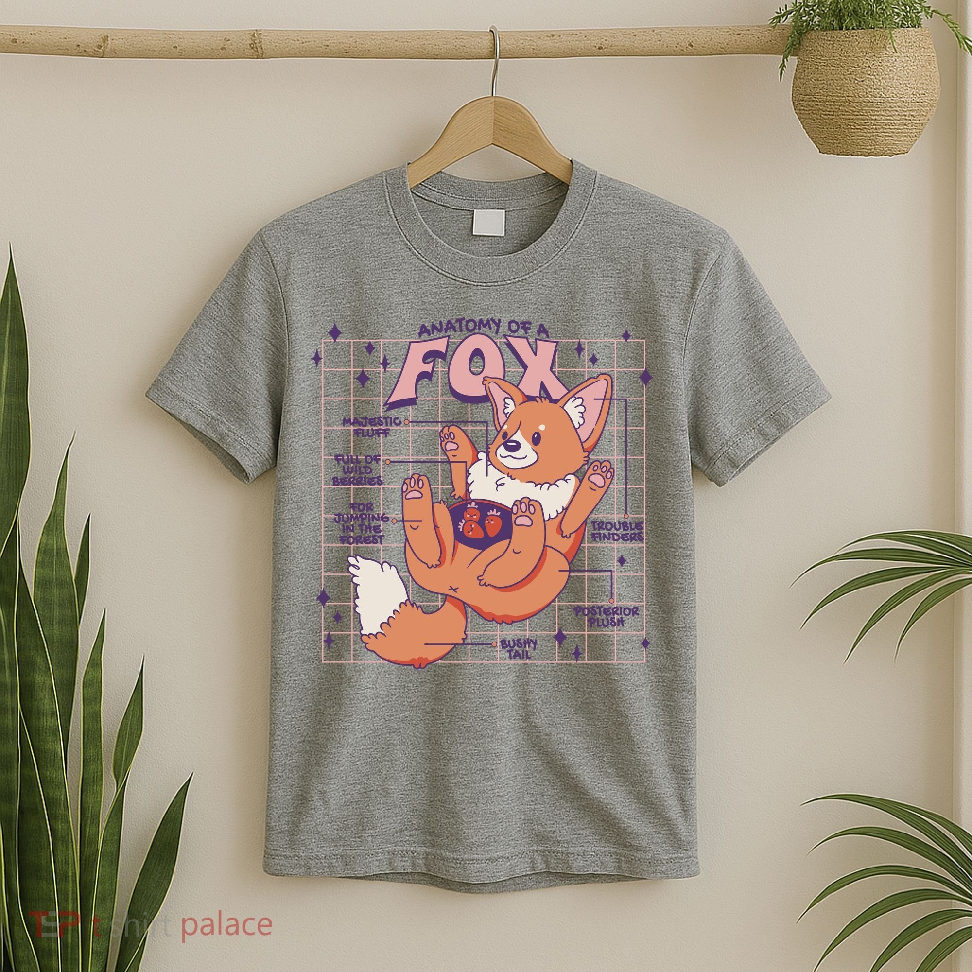 Anatomy Of A Fox T-Shirt