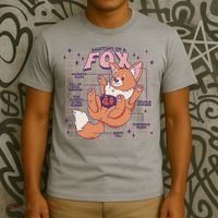 Anatomy Of A Fox T-Shirt thumb 3