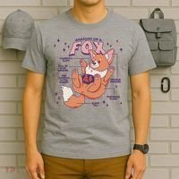 Anatomy Of A Fox T-Shirt thumb 6