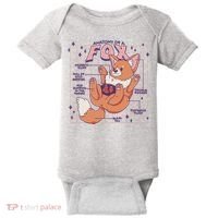 Anatomy Of A Fox Baby Bodysuit thumb 0