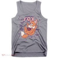 Anatomy Of A Fox Tank Top thumb 0