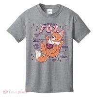 Anatomy Of A Fox Kids T-Shirt thumb 0