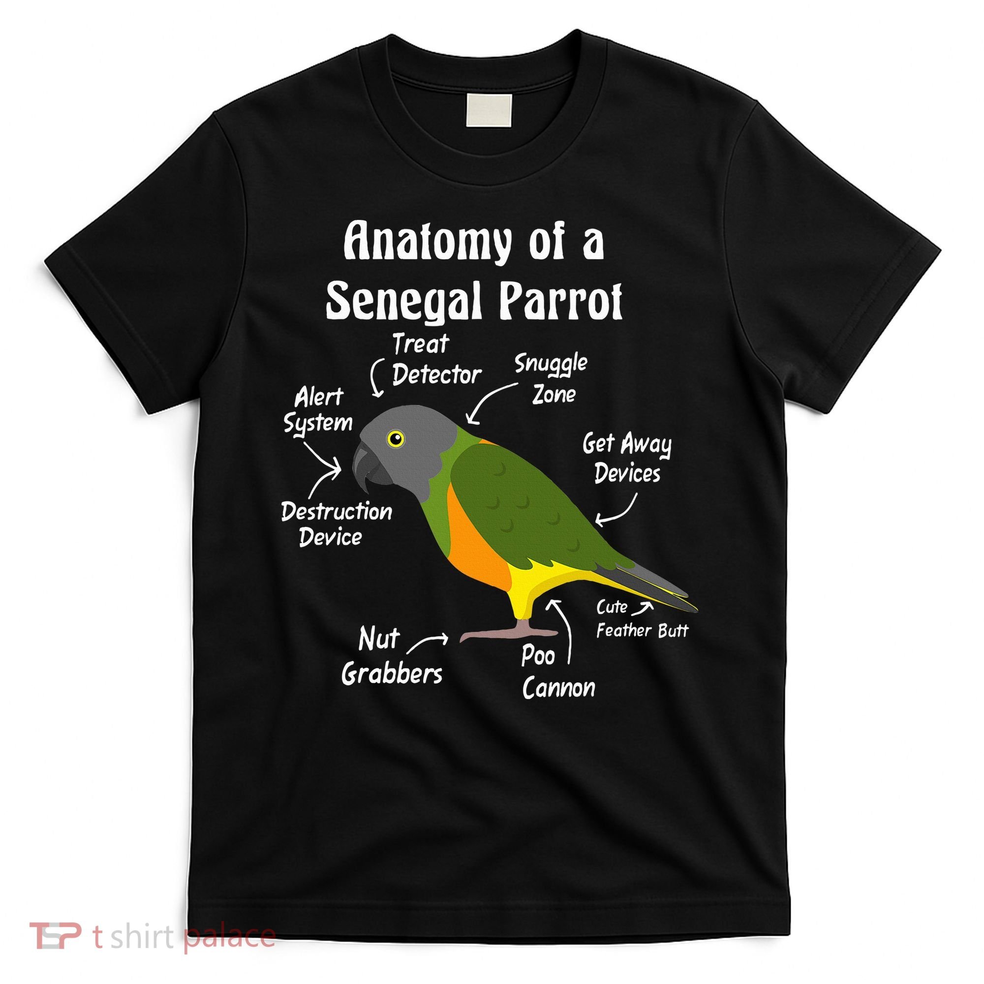 Anatomy Of A Senegal Parrot T-Shirt