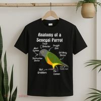 Anatomy Of A Senegal Parrot T-Shirt thumb 2