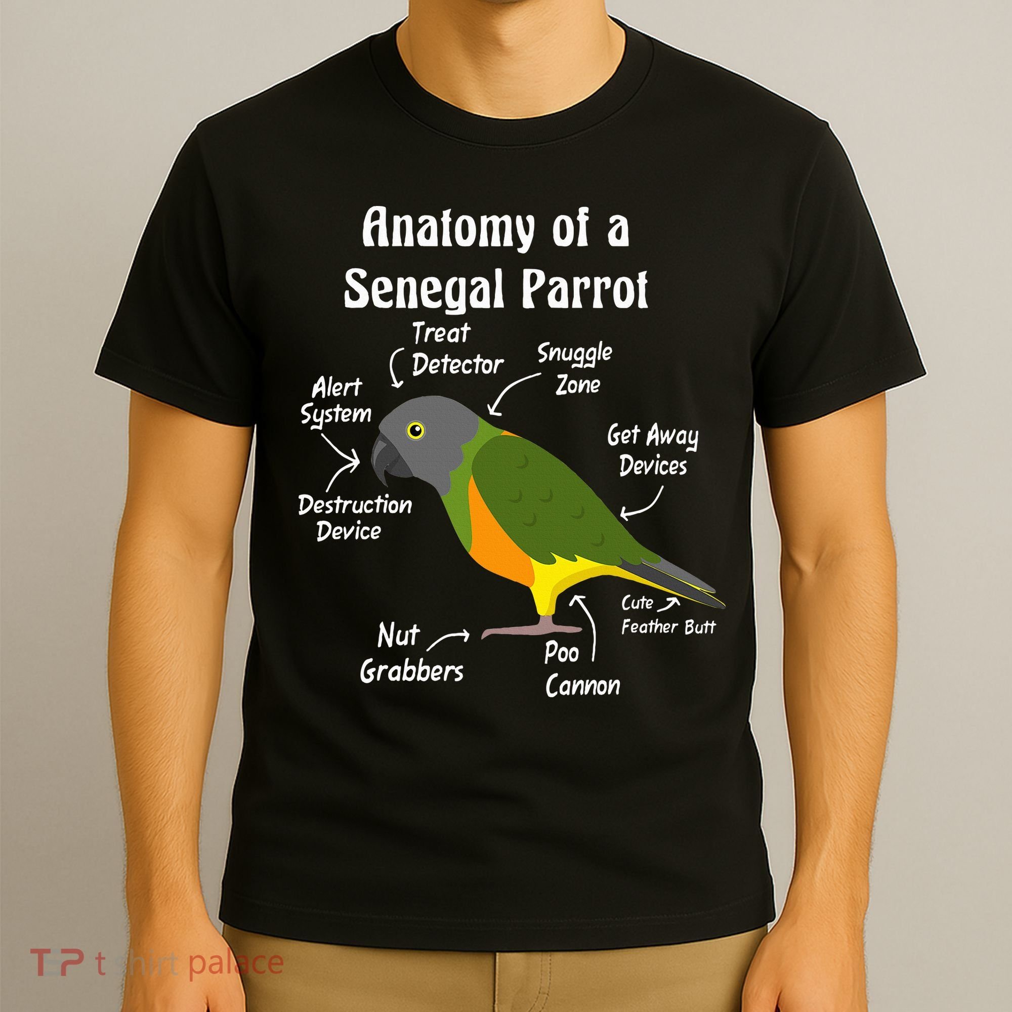 Anatomy Of A Senegal Parrot T-Shirt