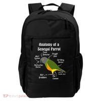 Anatomy Of A Senegal Parrot Backpack thumb 0