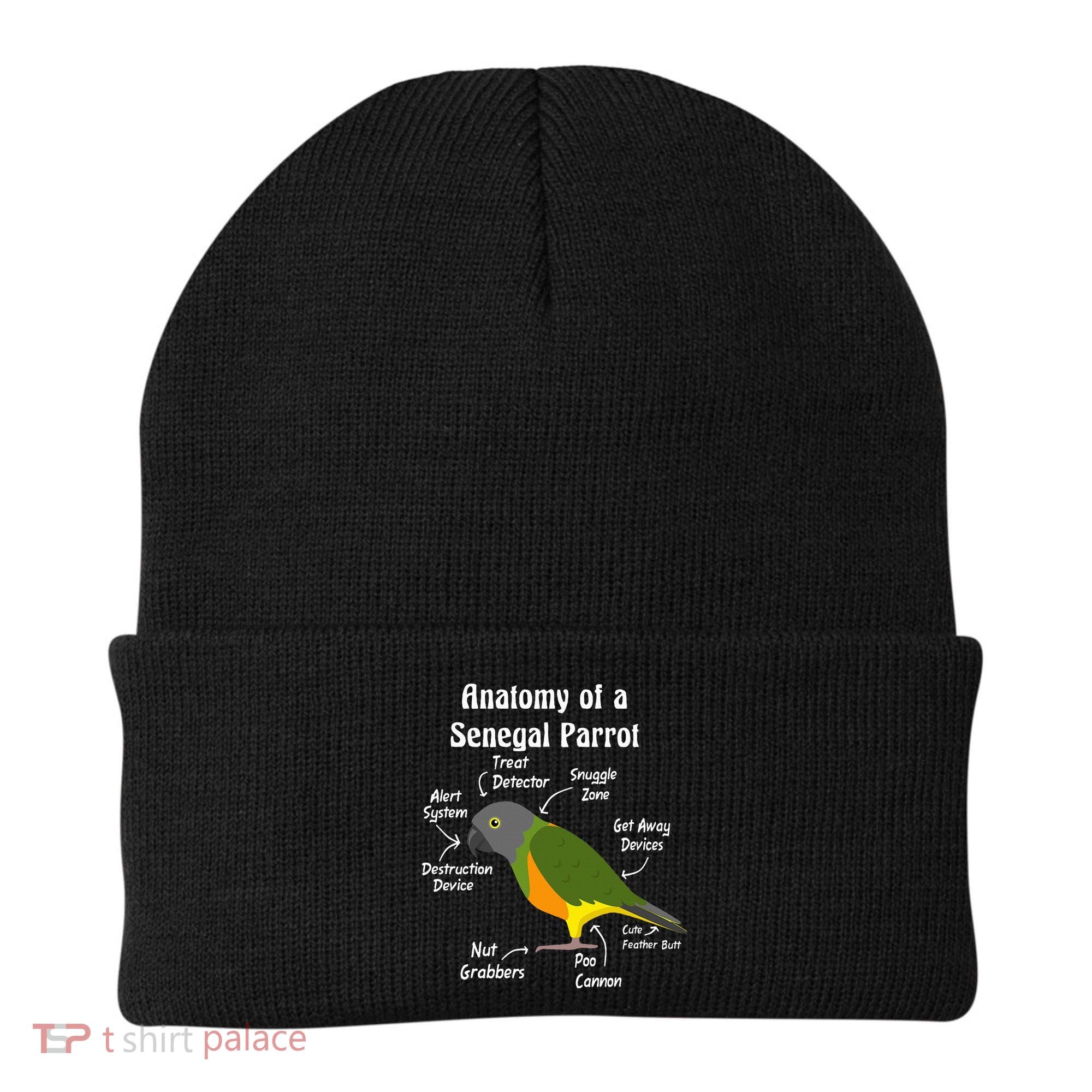 Anatomy Of A Senegal Parrot Beanie