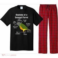 Anatomy Of A Senegal Parrot Pajama Set thumb 0
