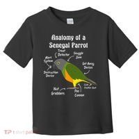 Anatomy Of A Senegal Parrot Toddler T-Shirt thumb 0