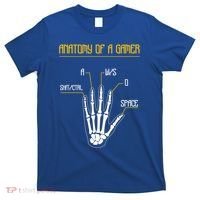 Anatomy Of A Gamer Video Game Pc Gaming Rpg Moba Streamer Funny Gift T-Shirt thumb 0