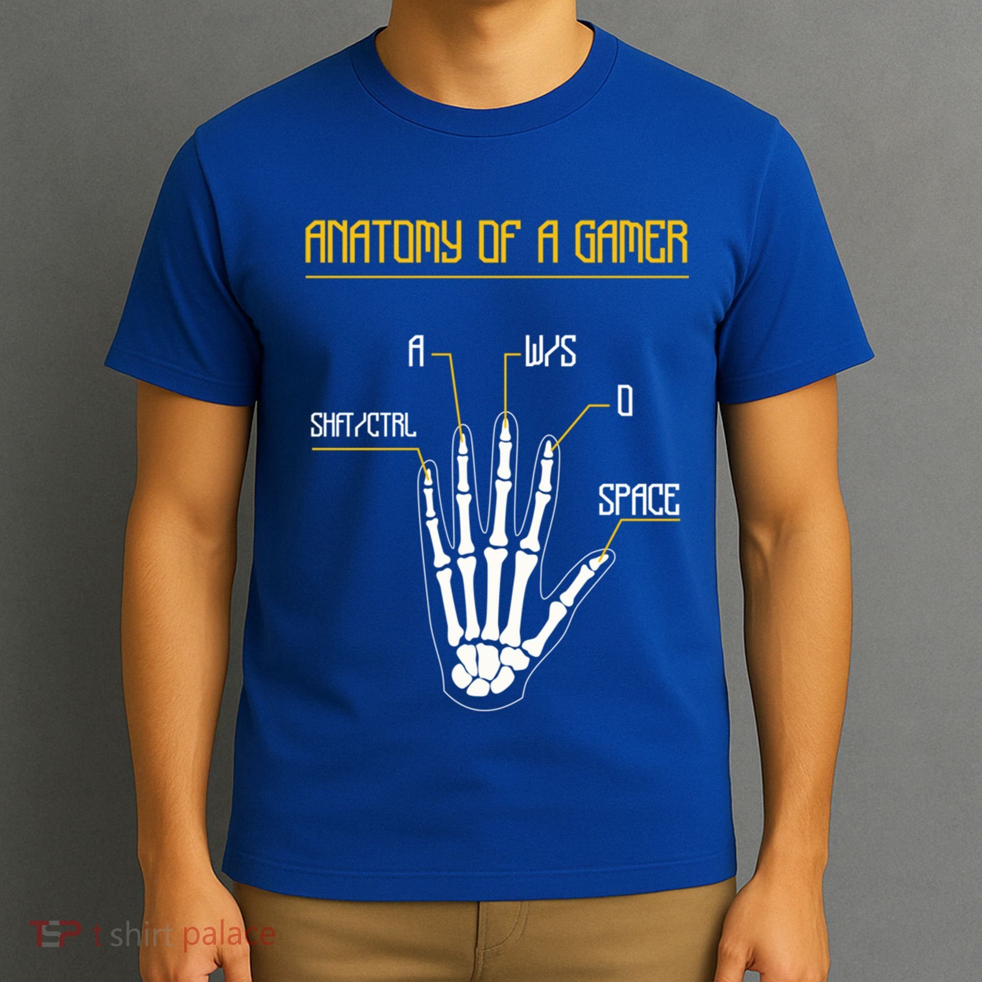 Anatomy Of A Gamer Video Game Pc Gaming Rpg Moba Streamer Funny Gift T-Shirt