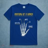 Anatomy Of A Gamer Video Game Pc Gaming Rpg Moba Streamer Funny Gift T-Shirt thumb 5