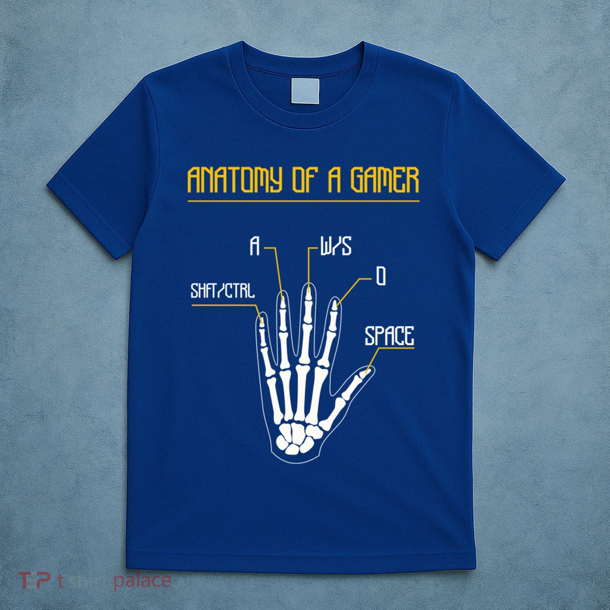 Anatomy Of A Gamer Video Game Pc Gaming Rpg Moba Streamer Funny Gift T-Shirt