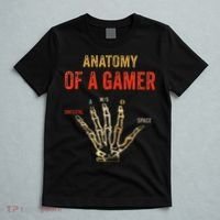 Anatomy of a Gamer Hand funny gaming T-Shirt thumb 5
