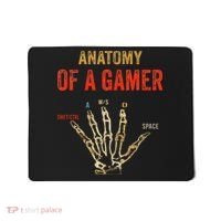 Anatomy of a Gamer Hand funny gaming Mousepad thumb 0