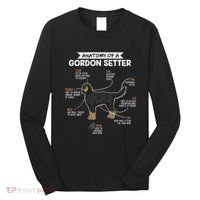 Anatomy Of A Gordon Setter Fun Dog M.A.S.T.E.RS Lady Long Sleeve Shirt thumb 0