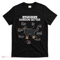 Anatomy Of A Gordon Setter Fun Dog M.A.S.T.E.RS Lady T-Shirt thumb 0