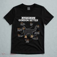 Anatomy Of A Gordon Setter Fun Dog M.A.S.T.E.RS Lady T-Shirt thumb 5