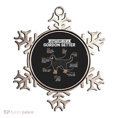 Anatomy Of A Gordon Setter Fun Dog M.A.S.T.E.RS Lady Ornament