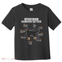 Anatomy Of A Gordon Setter Fun Dog M.A.S.T.E.RS Lady Toddler T-Shirt thumb 0