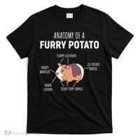 Anatomy Of A Furry Potato Guinea Pig Lover Gift TShirt T-Shirt thumb 0