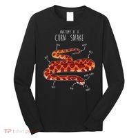 Anatomy Of A Corn Snake Funny Pet Reptile Snake Lover Long Sleeve Shirt thumb 0