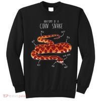 Anatomy Of A Corn Snake Funny Pet Reptile Snake Lover Sweatshirt thumb 0