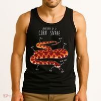 Anatomy Of A Corn Snake Funny Pet Reptile Snake Lover Tank Top thumb 3