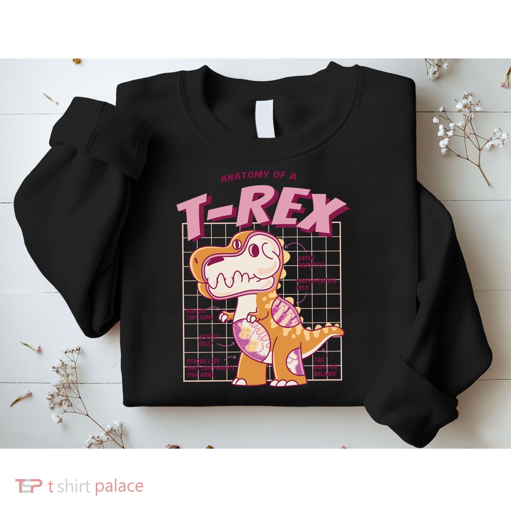 Anatomy Of A T Rex Sweatshirt