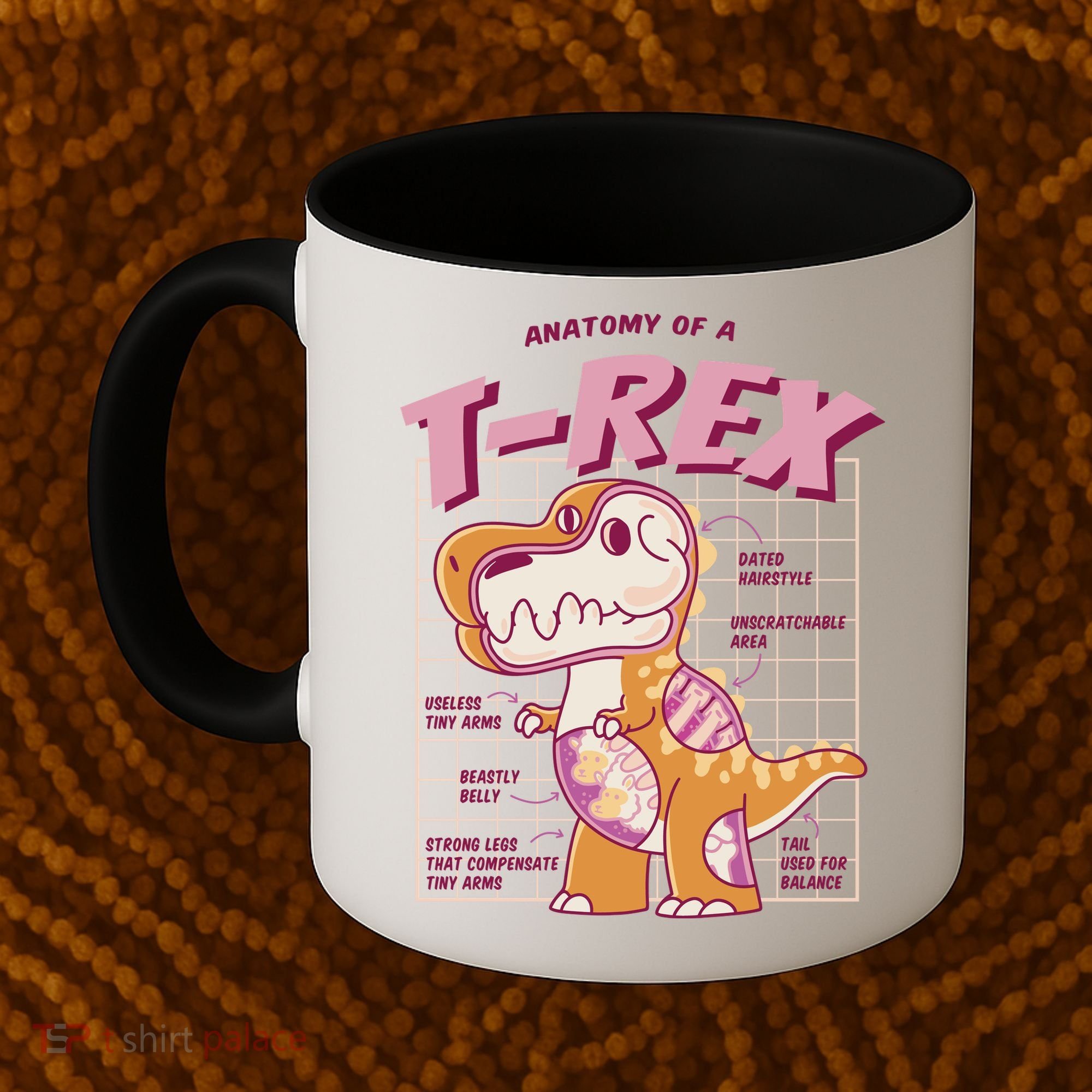 Anatomy Of A T Rex Coffee Mug