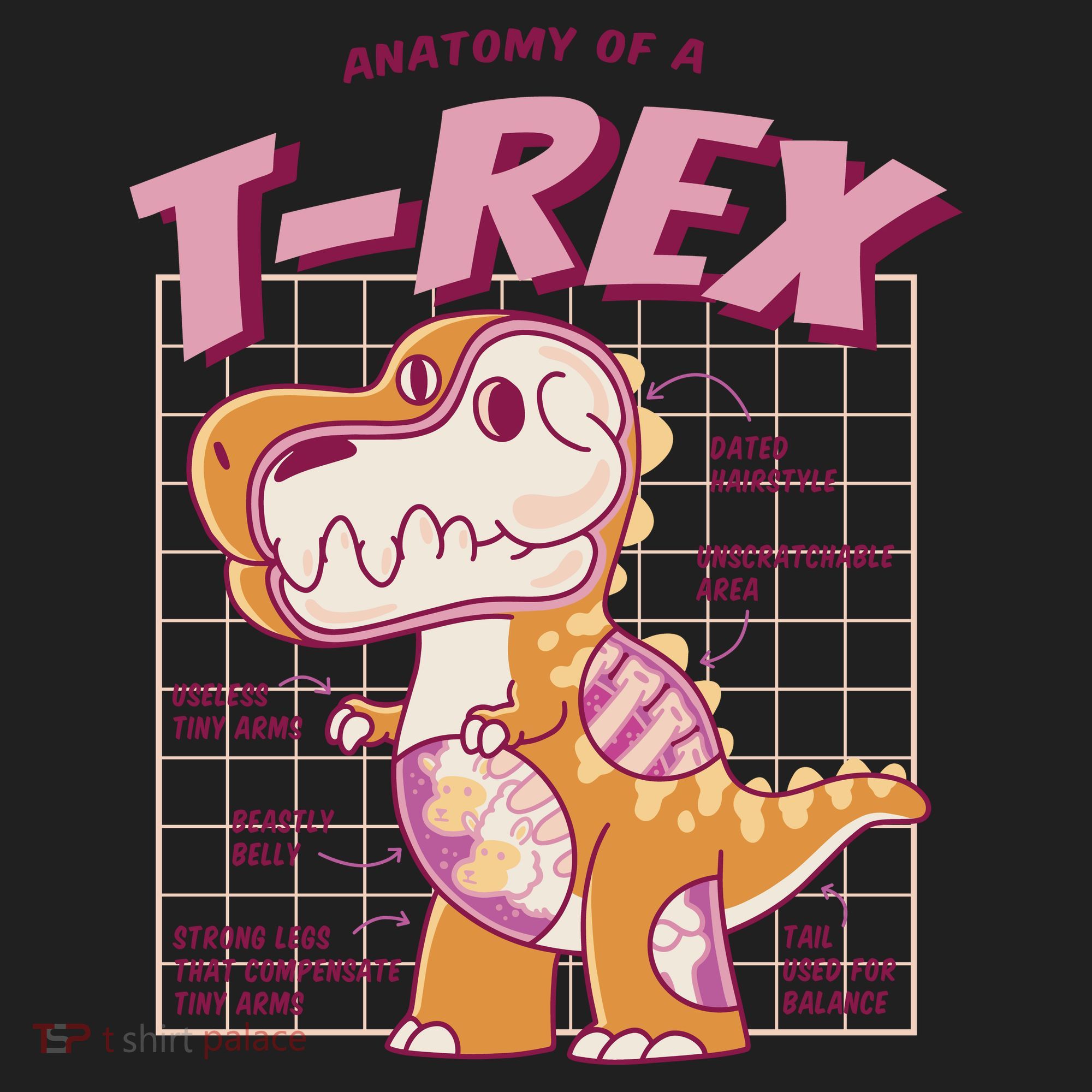 Anatomy Of A T Rex Beanie