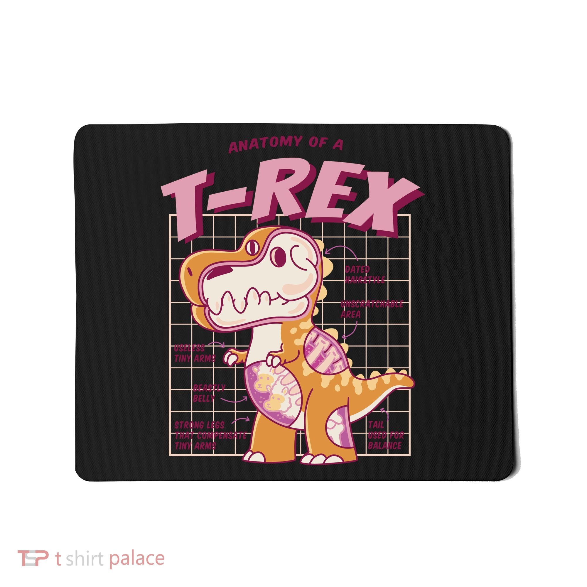 Anatomy Of A T Rex Mousepad