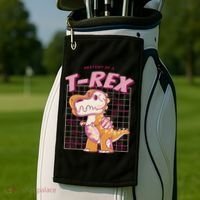 Anatomy Of A T Rex Golf Towel thumb 2