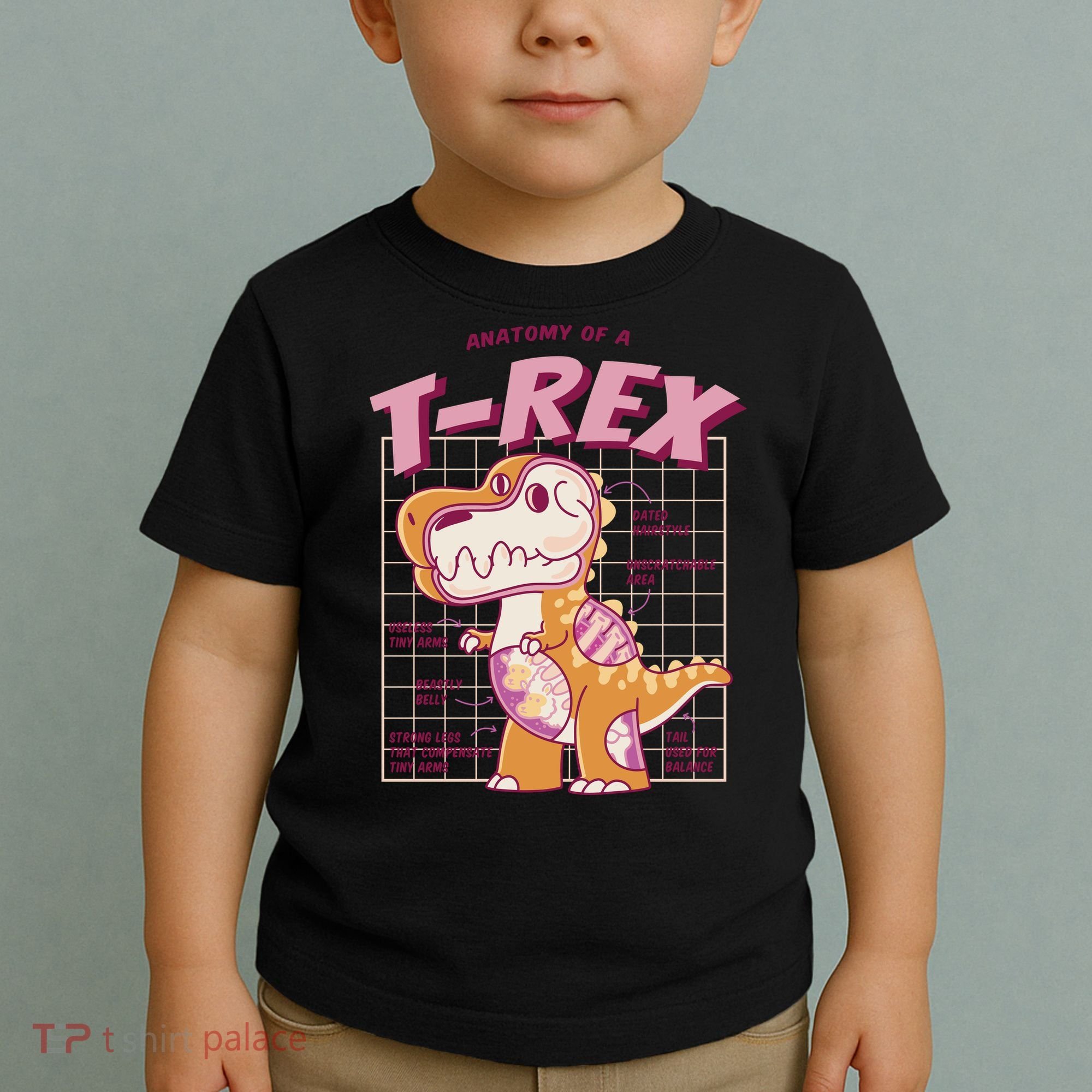 Anatomy Of A T Rex Toddler T-Shirt