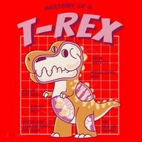 Anatomy Of A T Rex Santa Hat thumb 1